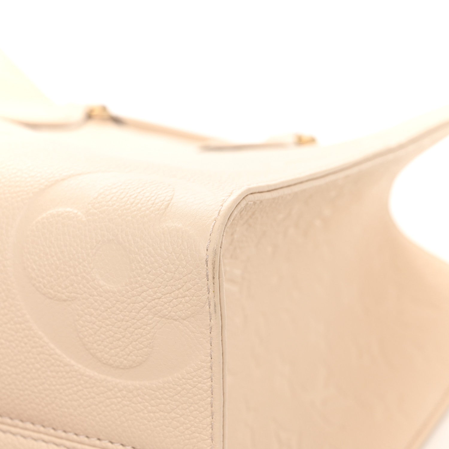 Louis Vuitton Empreinte Monogram Giant Onthego MM Creme 9 of 12