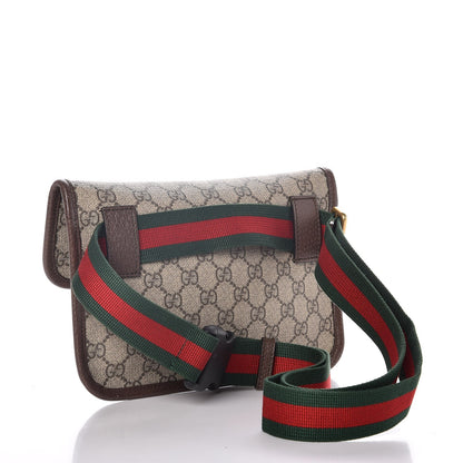 Gucci GG Supreme Monogram Neo Vintage Web Belt Bag Brown 3 of 8