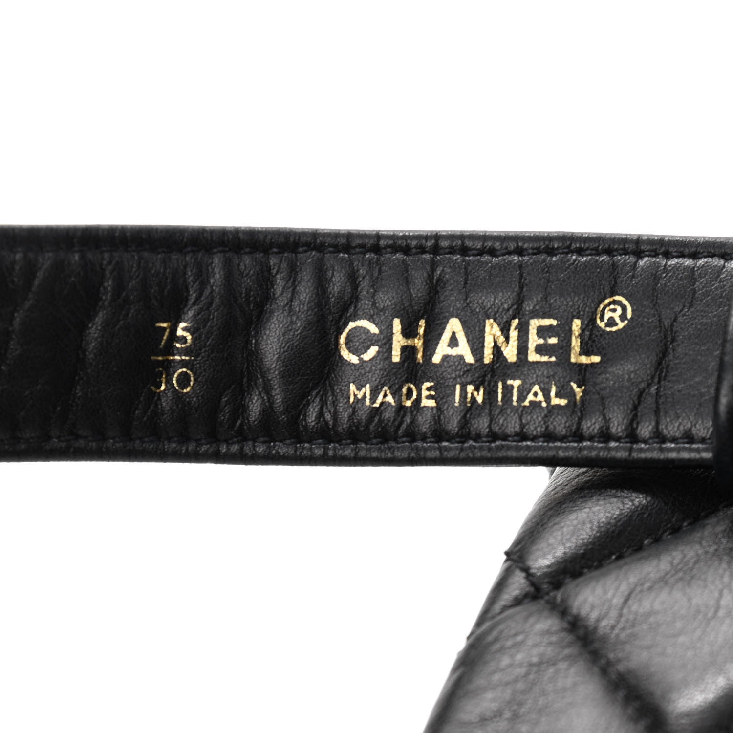 Chanel Lambskin Quilted Flap Waist Belt Bag 75 30 Black 10 of 13