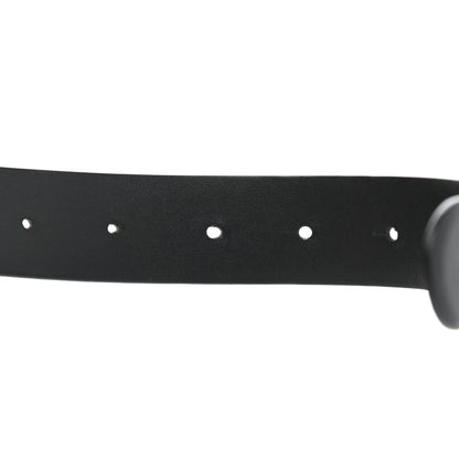Chanel Calfskin Pearl Crystal CC Belt 85 34 Black 3 of 7