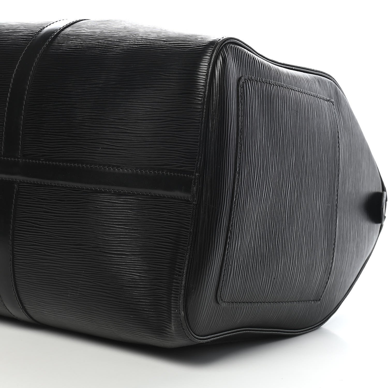 Louis Vuitton Epi Keepall 50 Black 7 of 8