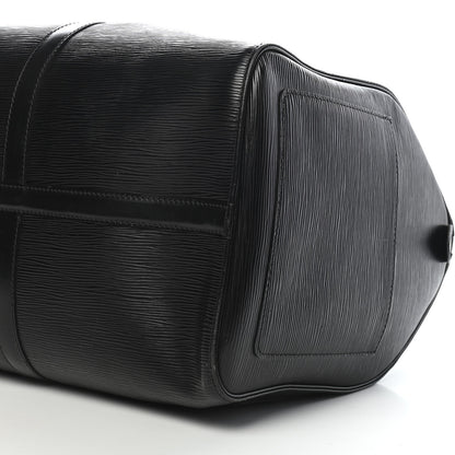 Louis Vuitton Epi Keepall 50 Black 7 of 8