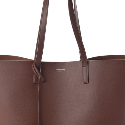 Saint Laurent Calfskin Large Shopping Tote Old Brandy 8 of 10