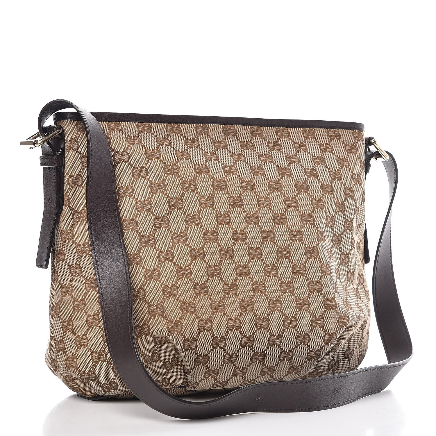 Gucci Monogram Messenger Bag Dark Brown 3 of 11