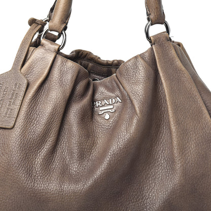 Prada Cervo Antik Tote Fumo 7 of 9