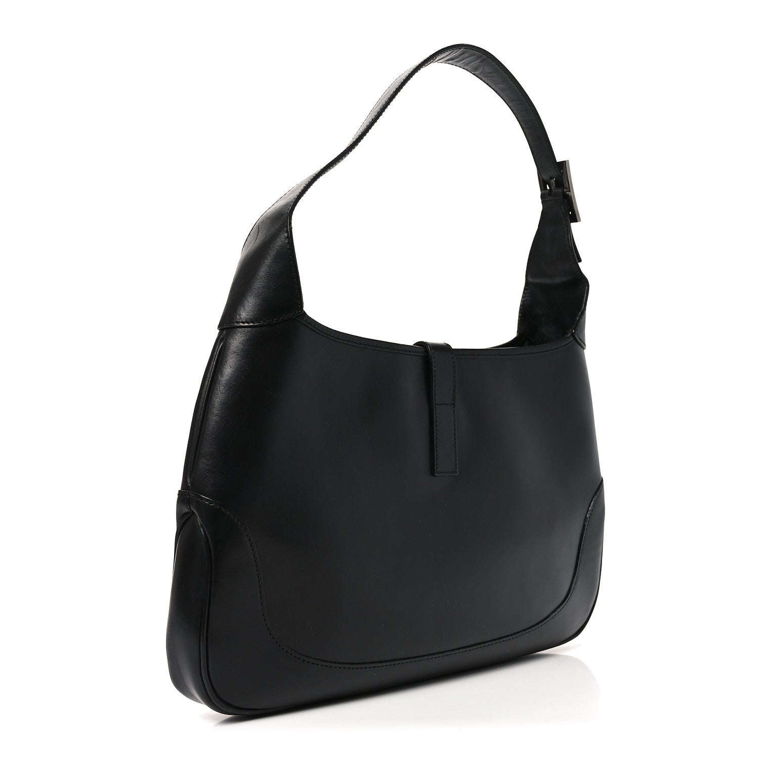 Gucci Calfskin Small Jackie O Hobo Black 2 of 9