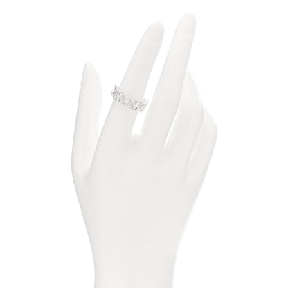 Tiffany Sterling Silver Paloma Picasso Loving Heart Band Ring 54 7 2 of 4
