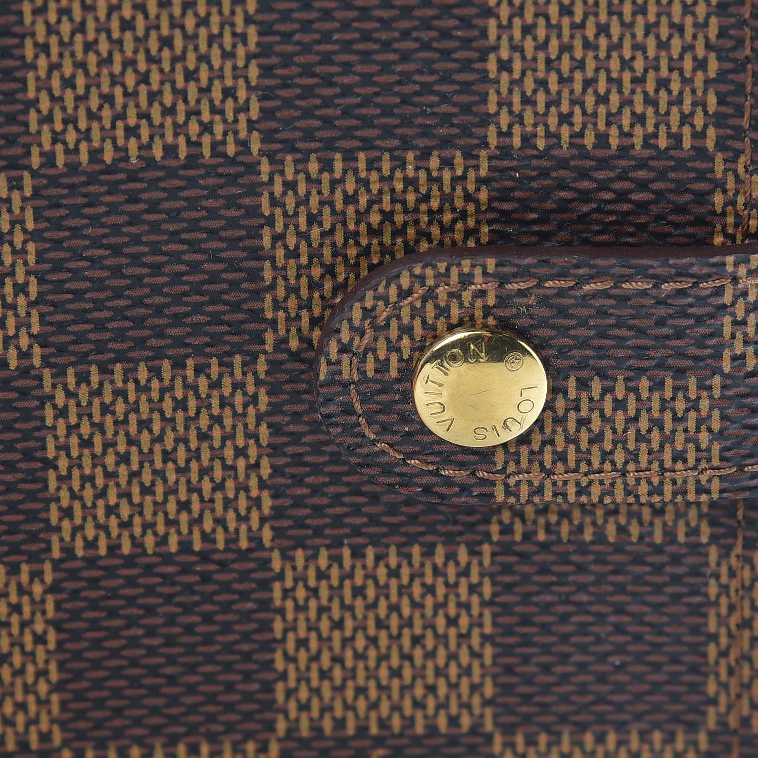 Louis Vuitton Damier Ebene Small Ring Agenda Cover 8 of 8