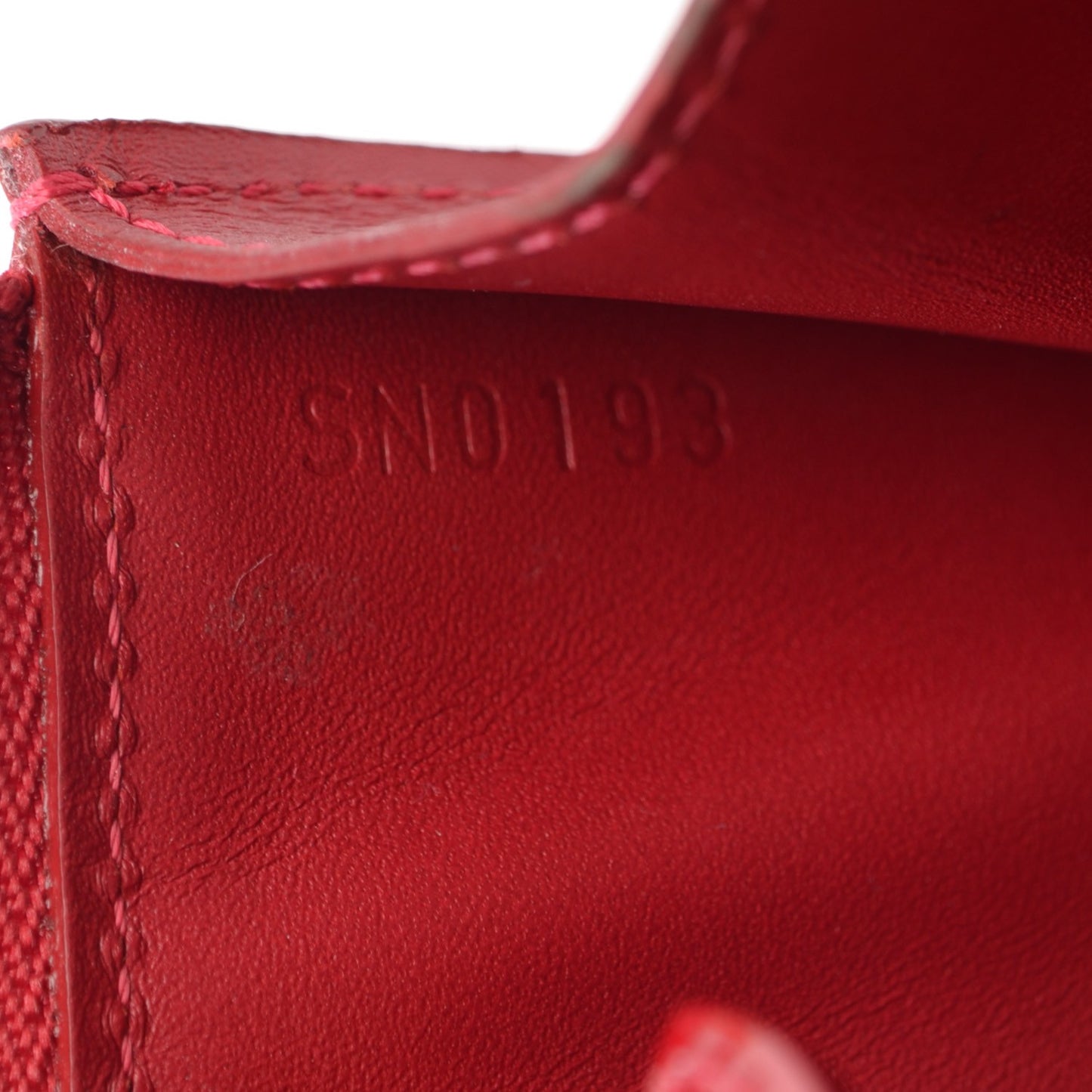 Vernis Key Pouch Pomme D'Amour