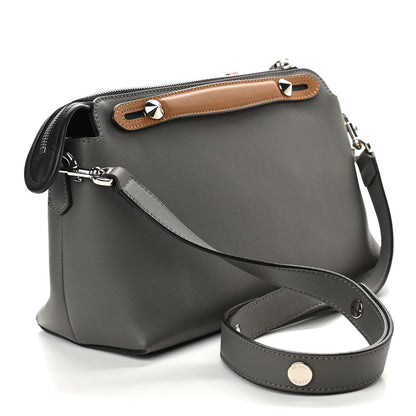 Fendi Vitello Dolce 4 Color Medium By The Way Boston Bag Argilla Fragola Multicolor 3 of 10