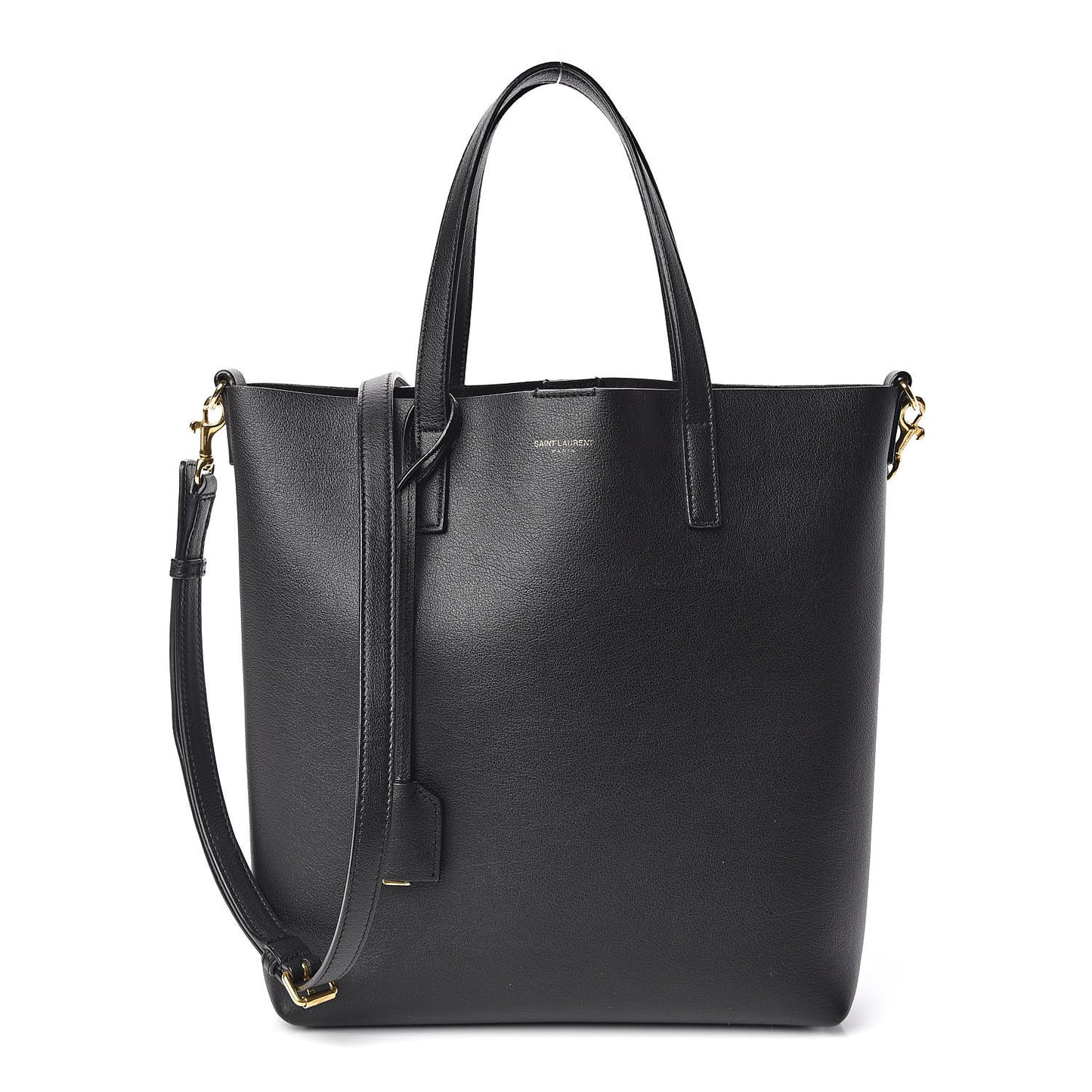 Calfskin Toy Shopping Tote Black