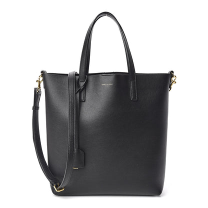 Saint Laurent Calfskin Toy Shopping Tote Black 1 of 9