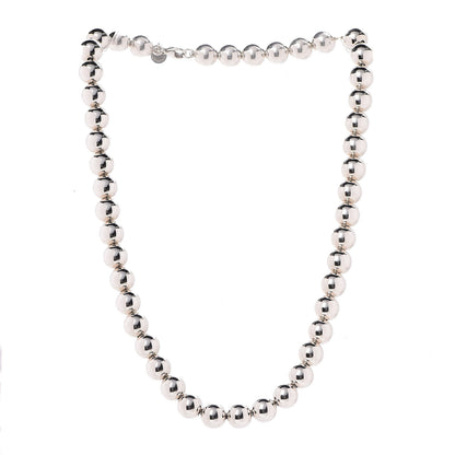 Tiffany Sterling Silver 10mm HardWear Ball Necklace 3 of 6