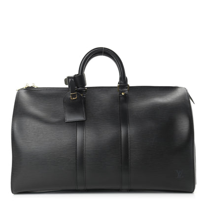 Louis Vuitton Epi Keepall 45 Black 1 of 15