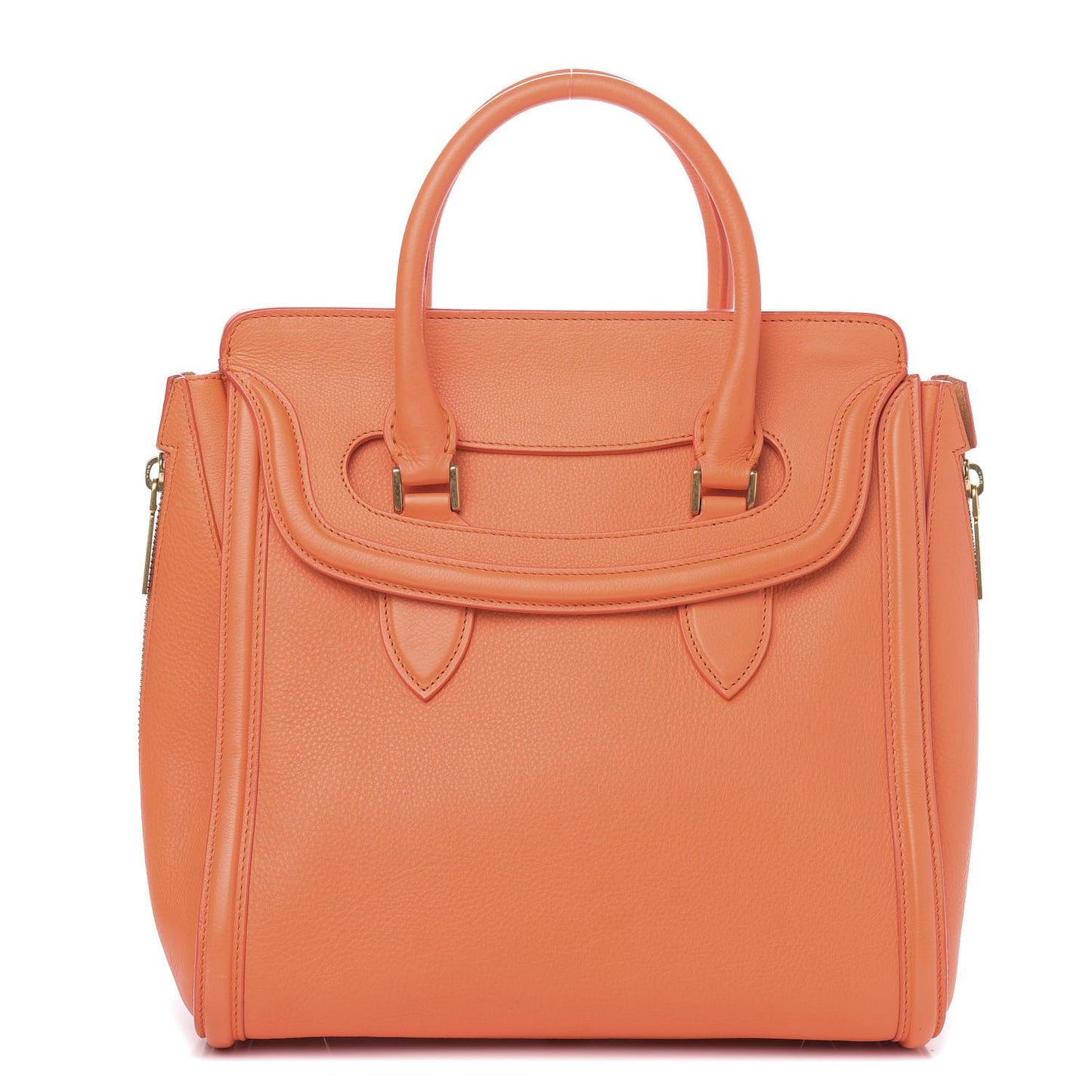 Calfskin Large Heroine Orange
