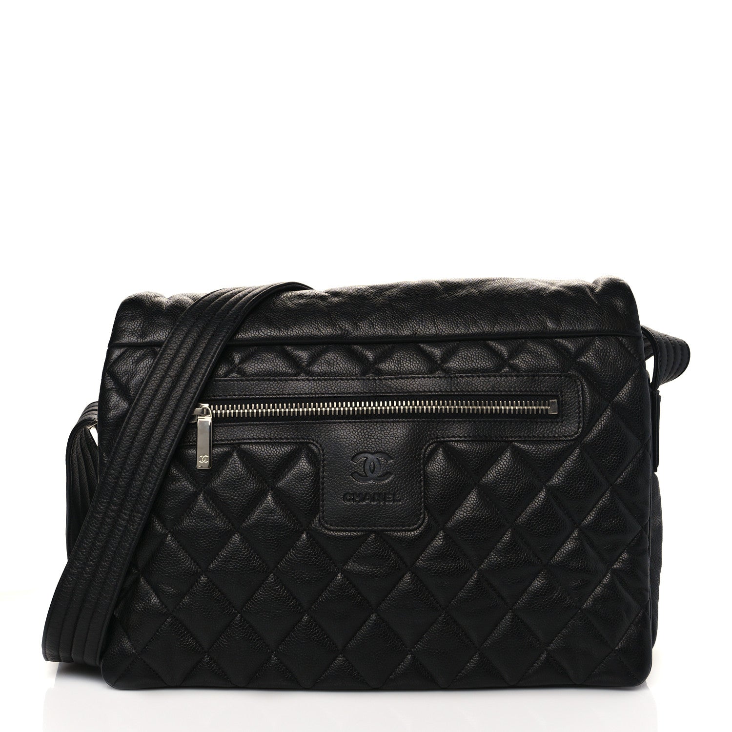 Chanel Caviar Quilted Coco Cocoon Messenger Black 1 of 10