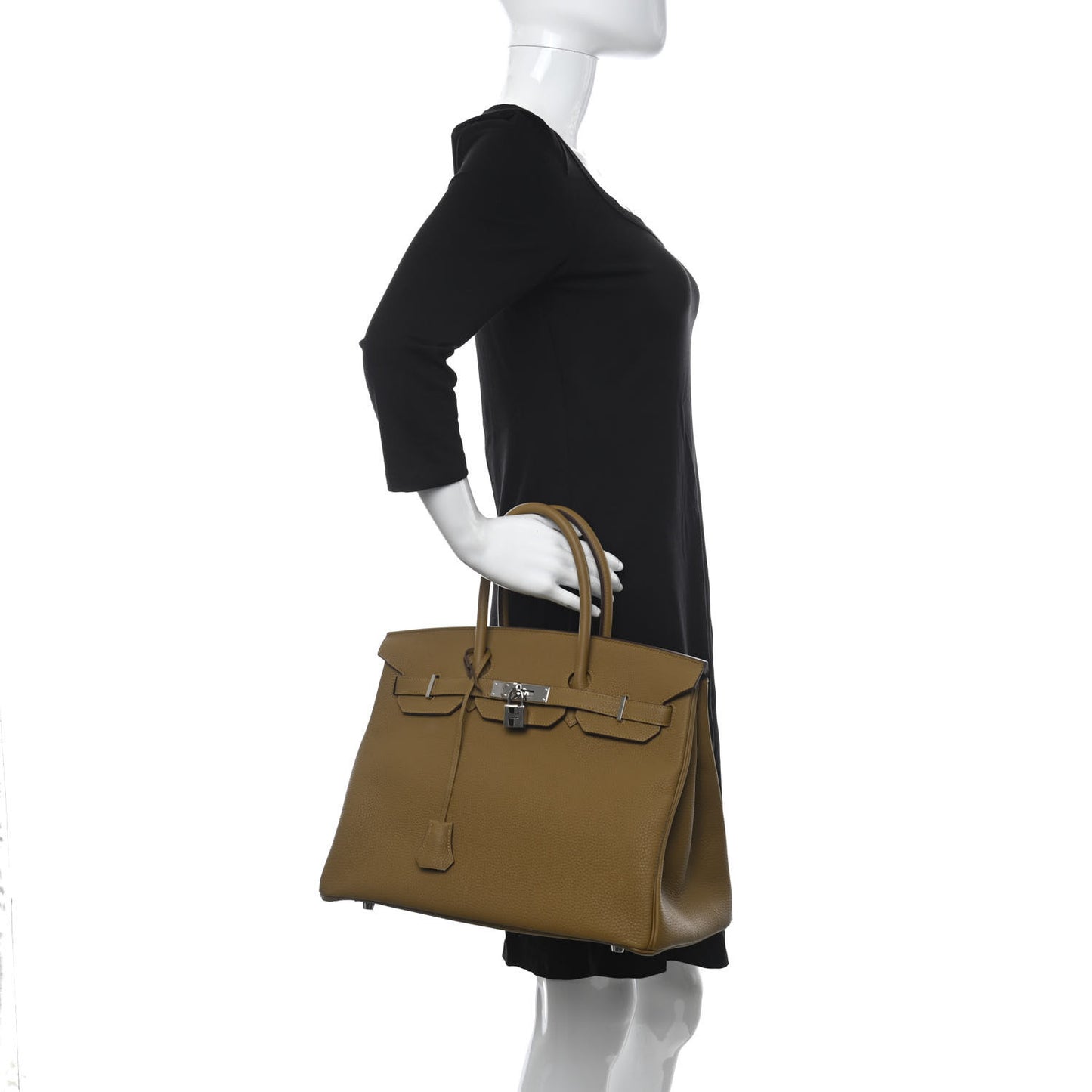 Togo Birkin 35 Bronze Dore