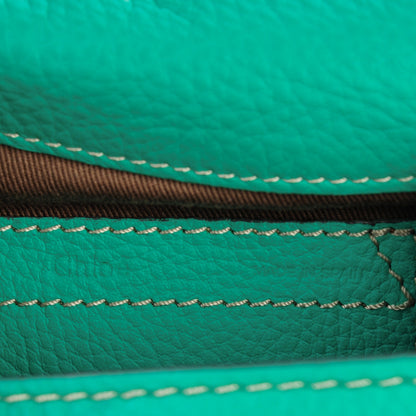 Chloe Calfskin Mini Marcie Round Crossbody Bag Jade Green 6 of 9