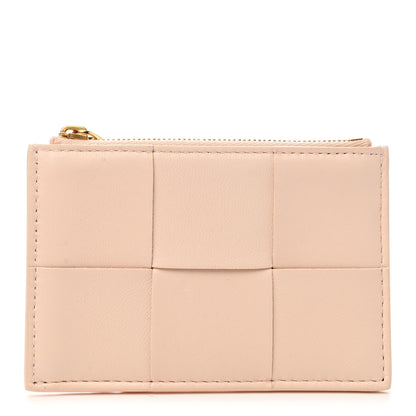 Bottega Veneta Nappa Maxi Intrecciato Card Holder Melon Washed 1 of 6