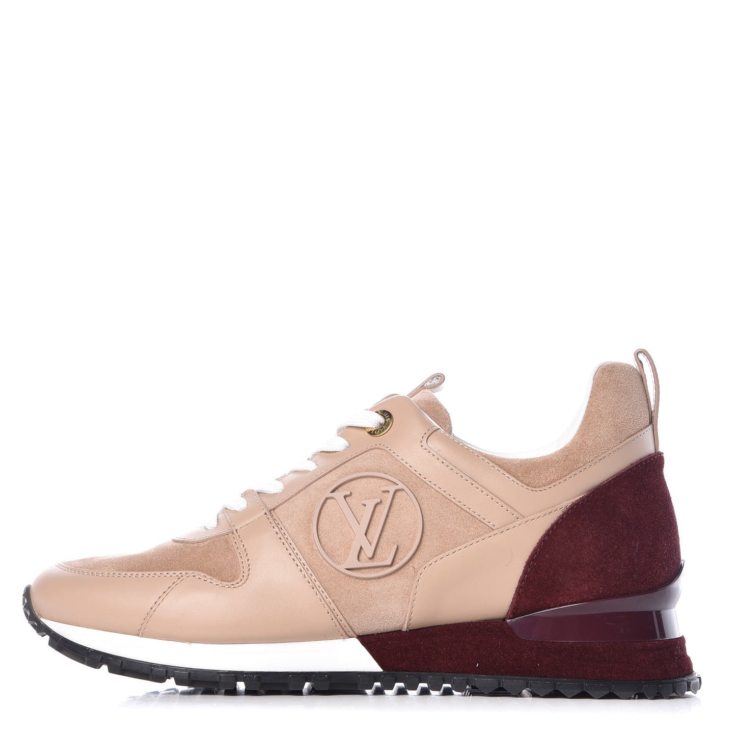 Calfskin Suede Run Away Sneakers 38