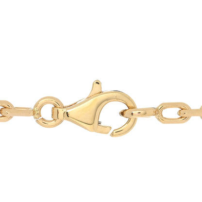 Van Cleef & Arpels 18K Yellow Gold Mother of Pearl 20 Motifs Vintage Alhambra Necklace 4 of 4