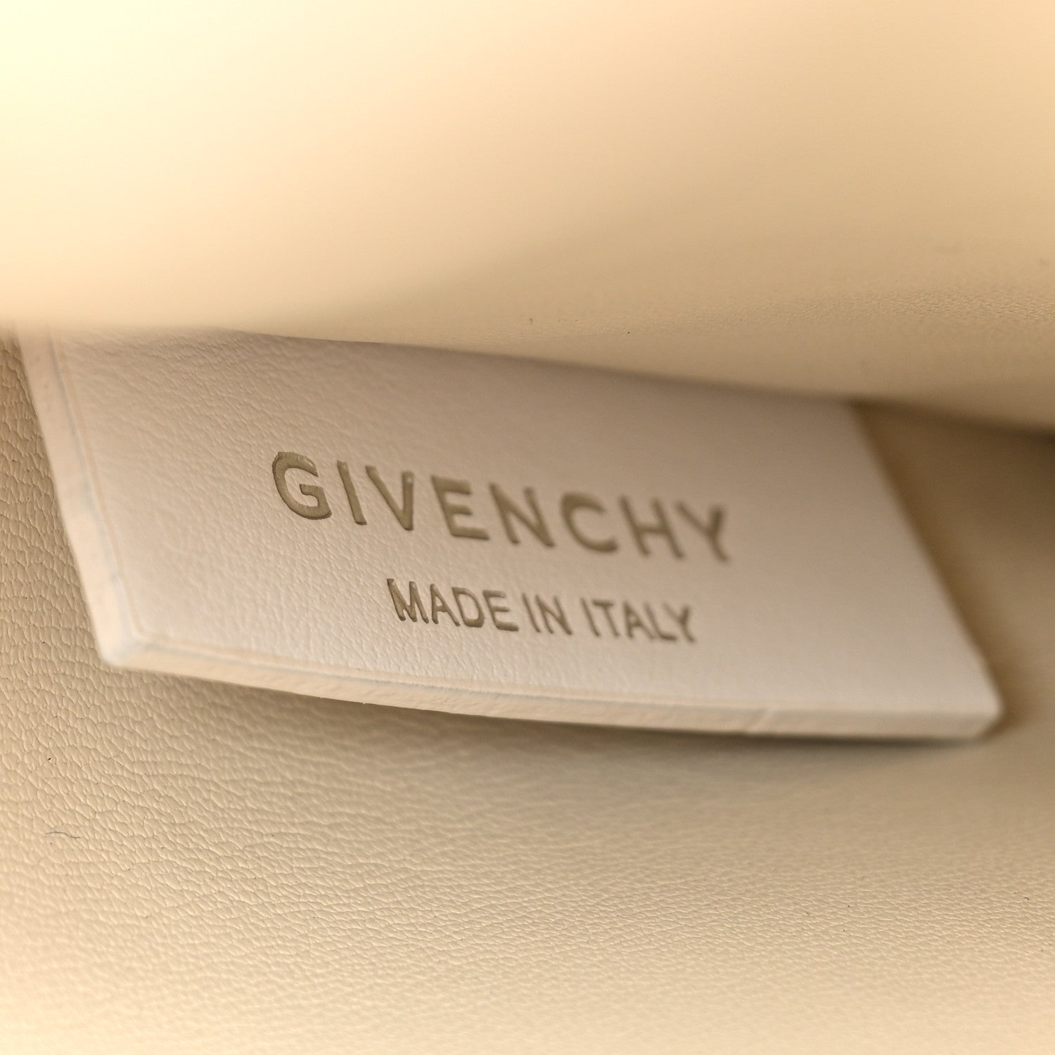 Givenchy Lambskin Perforated Small Pandora Ivory 7 of 11