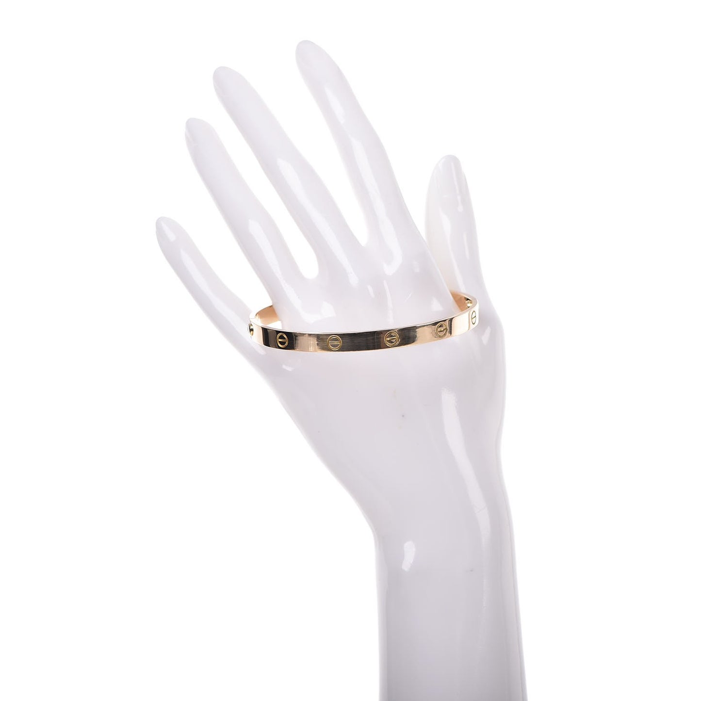 18K Yellow Gold LOVE Bracelet 21