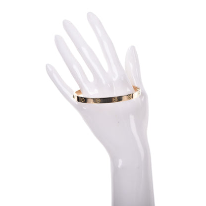 Cartier 18K Yellow Gold LOVE Bracelet 21 2 of 6