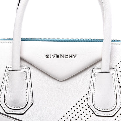 Givenchy Lambskin Perforated Small Antigona White 10 of 10