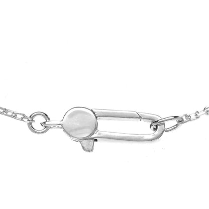 Gucci Sterling Silver Logo Square Tag Necklace 5 of 5
