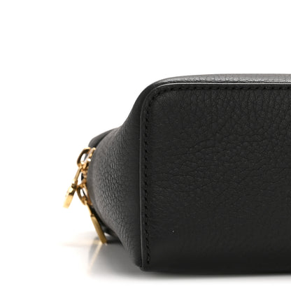 Loro Piana Grained Calfskin L19 Extra Pocket Pouch Black 8 of 10