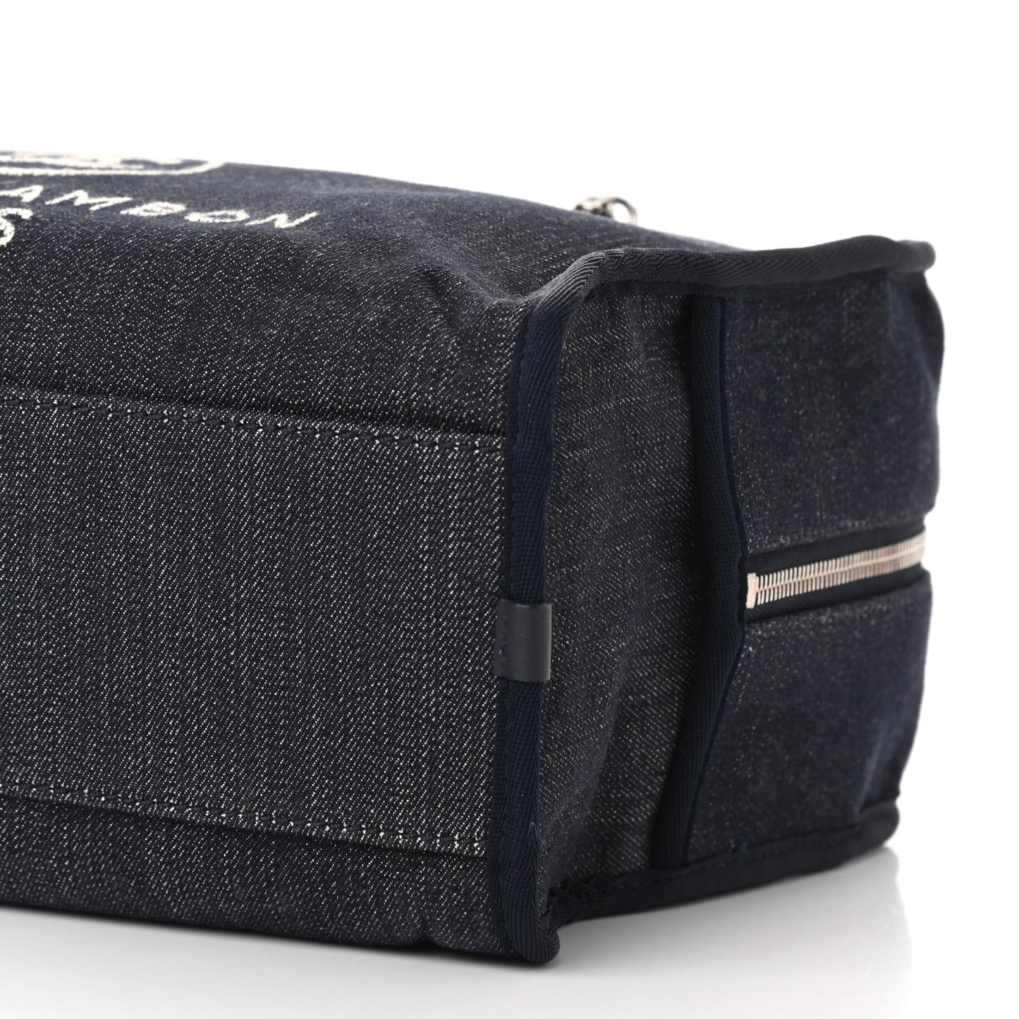 Denim Deauville Bowling Bag Dark Blue