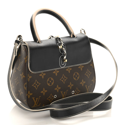 Louis Vuitton Calfskin Monogram Chain It Bag PM Black 3 of 8