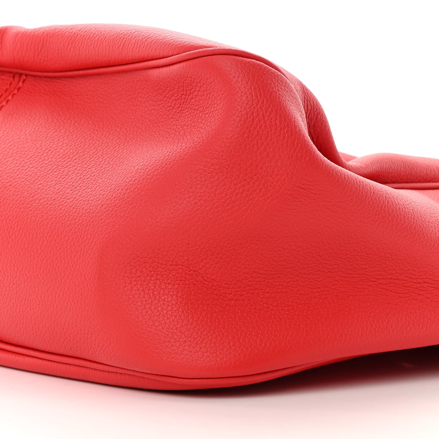 Versace Grained Calfskin La Medusa Bucket Bag Red 10 of 15