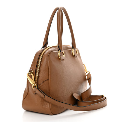Prada Vitello Phenix Bauletto Caramel 3 of 16
