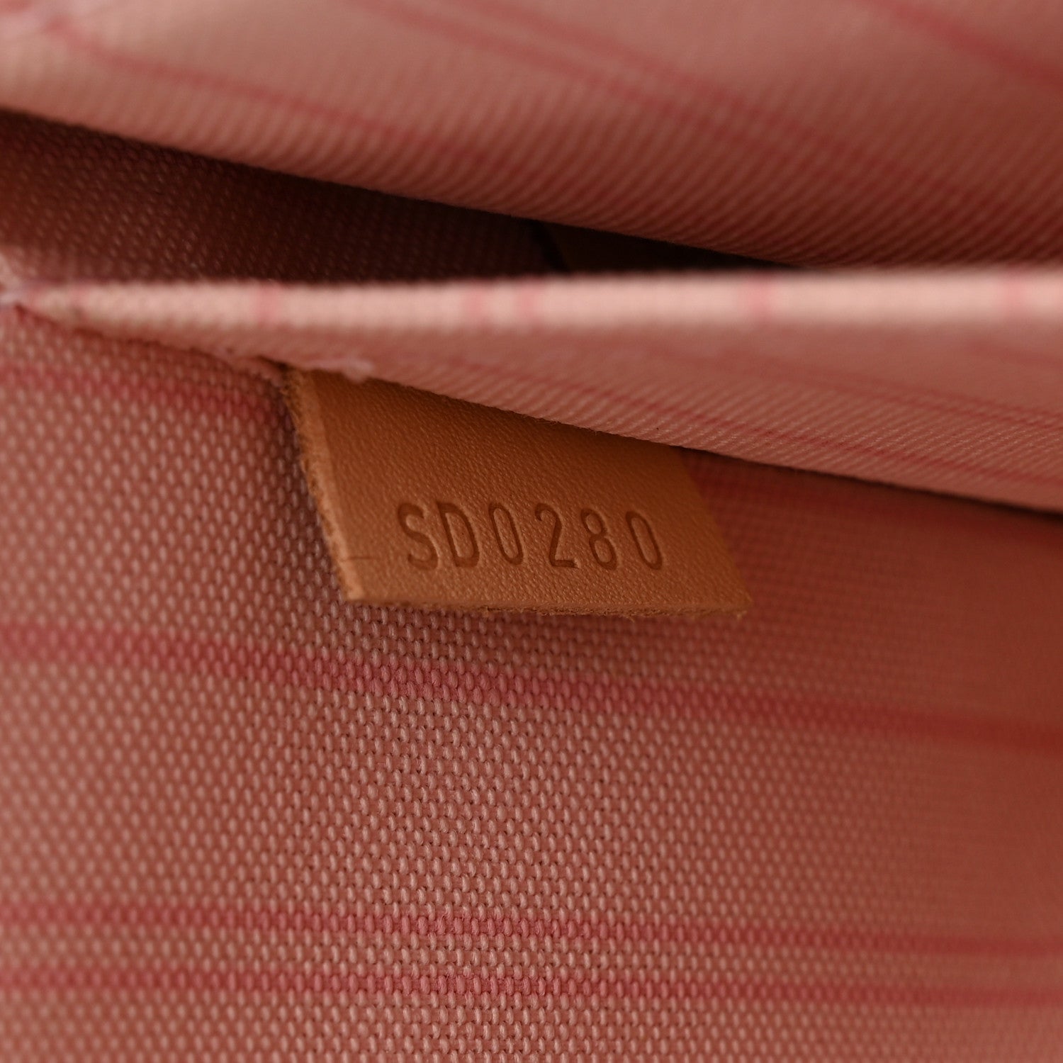 Louis Vuitton Damier Azur Neverfull MM GM Pochette Rose Ballerine 7 of 16