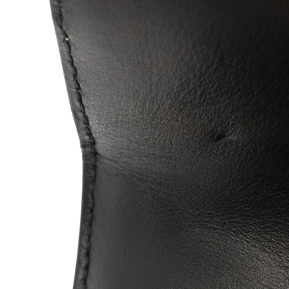 City Calf Saffiano Cahier Bag Talco Black