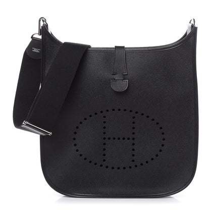 Hermes Epsom Evelyne III GM Black 1 of 10