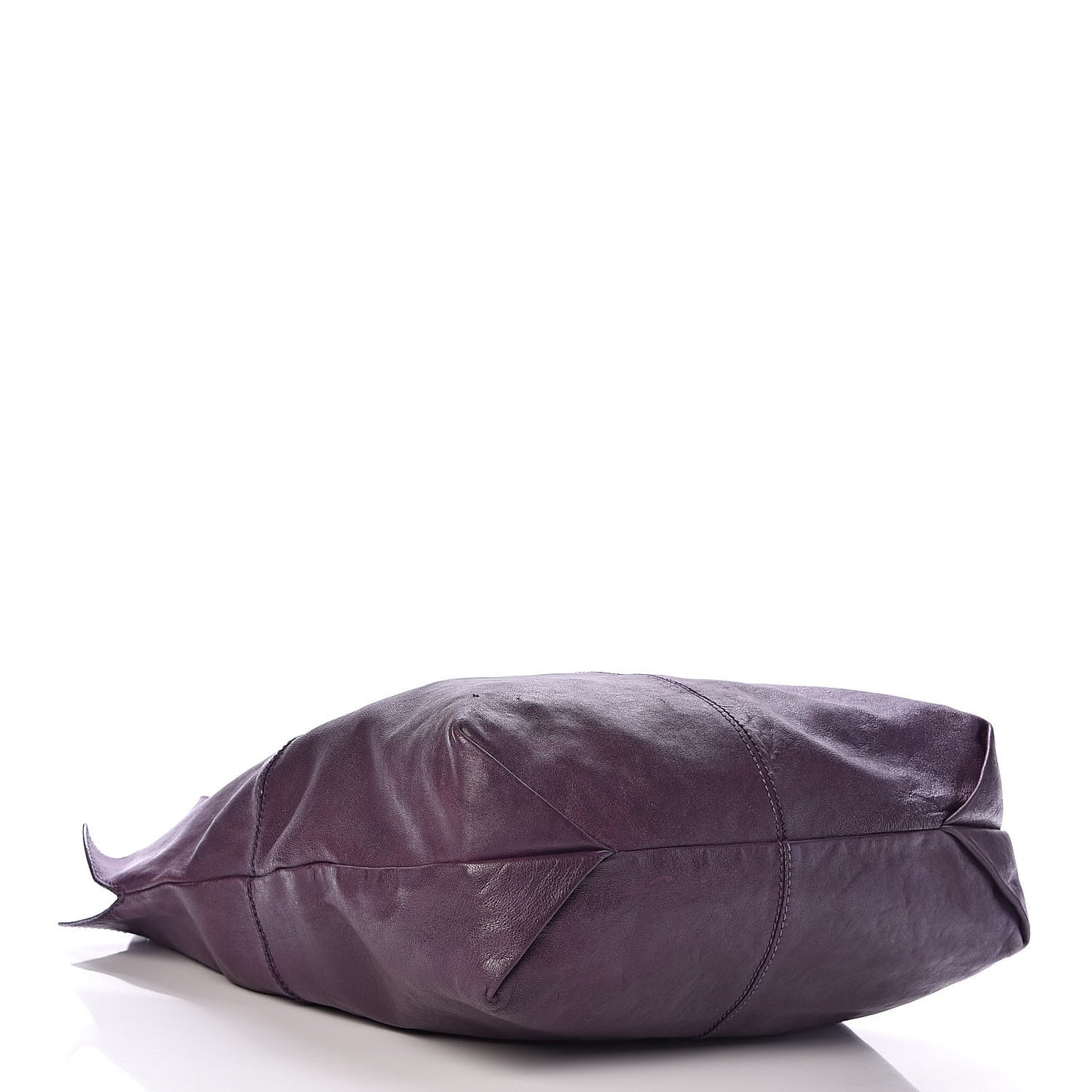 Lambskin George V Apron Bag Purple