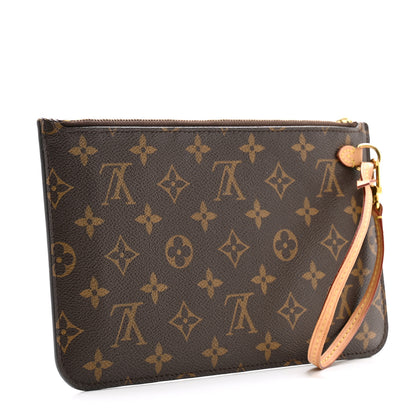 Louis Vuitton Monogram Neverfull MM GM Pochette 3 of 10