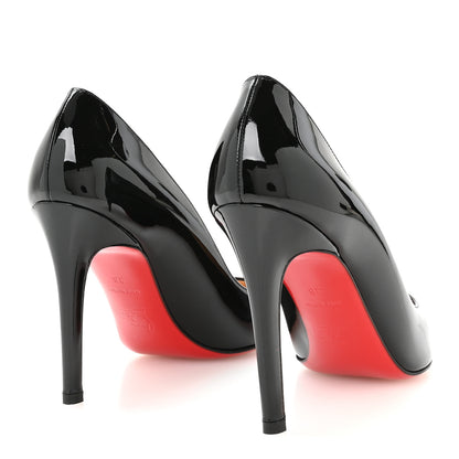 Christian Louboutin Patent Pigalle Follies 100 Pumps 36 Black 5 of 8
