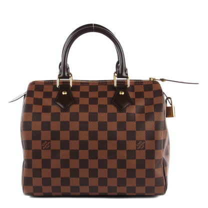 Louis Vuitton Damier Ebene Speedy 25 1 of 8