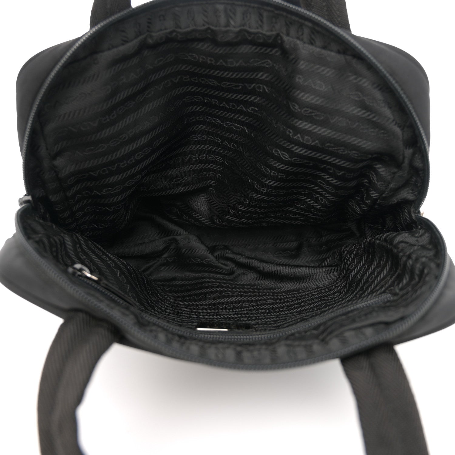 Prada Tessuto Nylon Tote Black 5 of 10