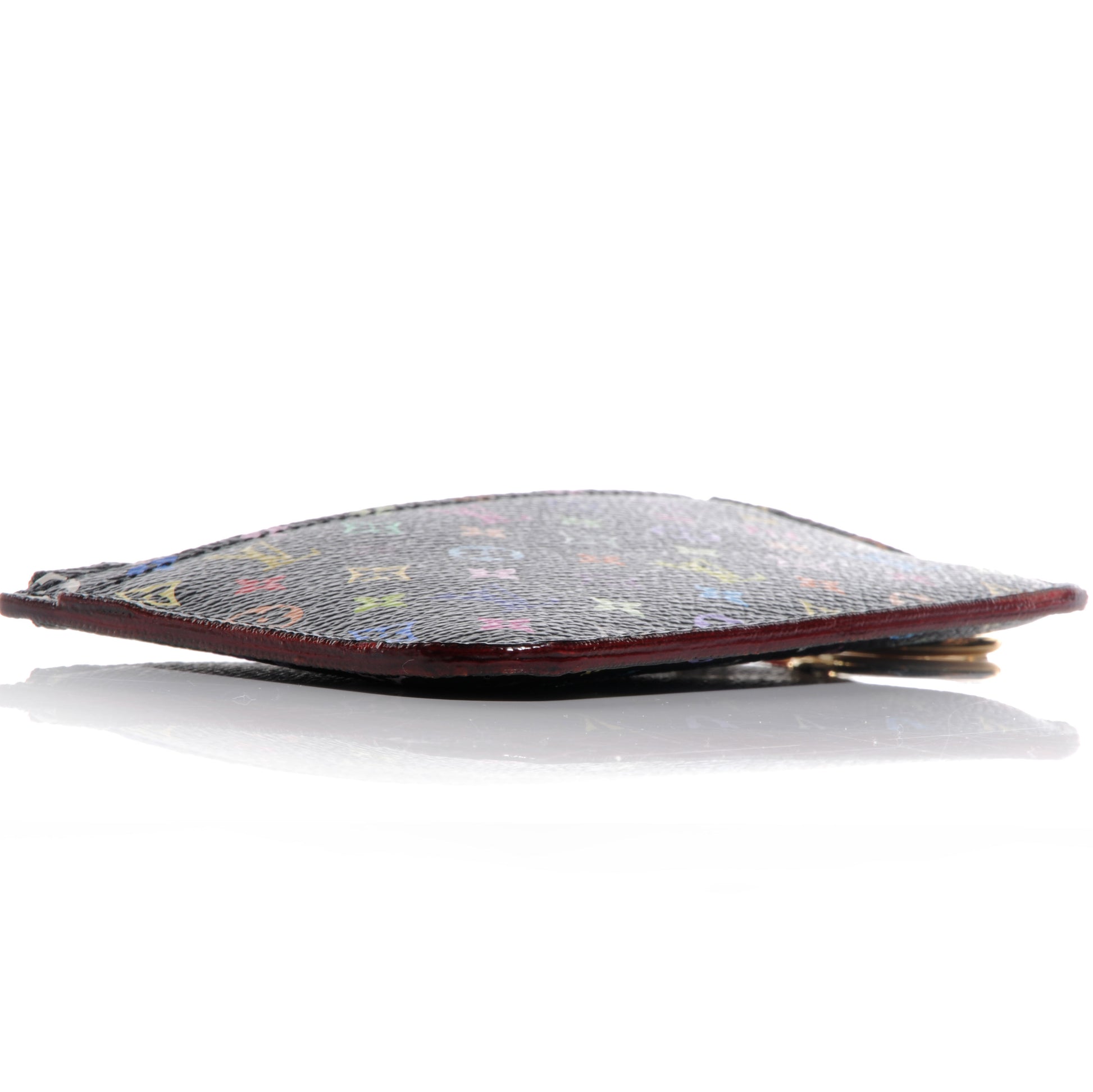 Louis Vuitton Monogram Multicolor Key Pouch Black Grenade 5 of 8