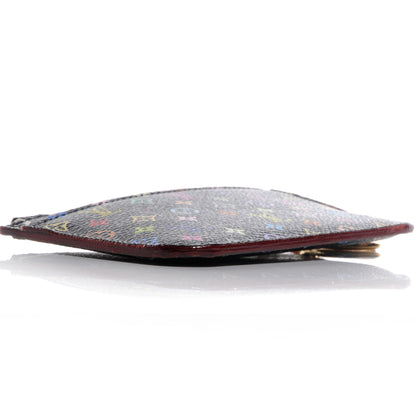 Louis Vuitton Monogram Multicolor Key Pouch Black Grenade 5 of 8