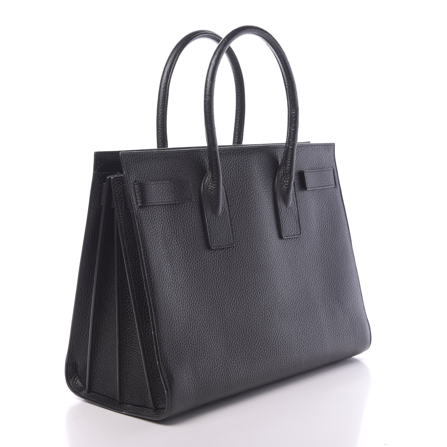Saint Laurent Grained Calfskin Large Sac De Jour Carryall Black 4 of 11