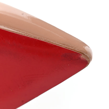 Christian Louboutin Patent So Kate 120 Pumps 38.5 Nude 9 of 12