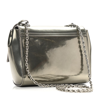Mulberry Metallic Patent Small Lily Pewter 2 of 9