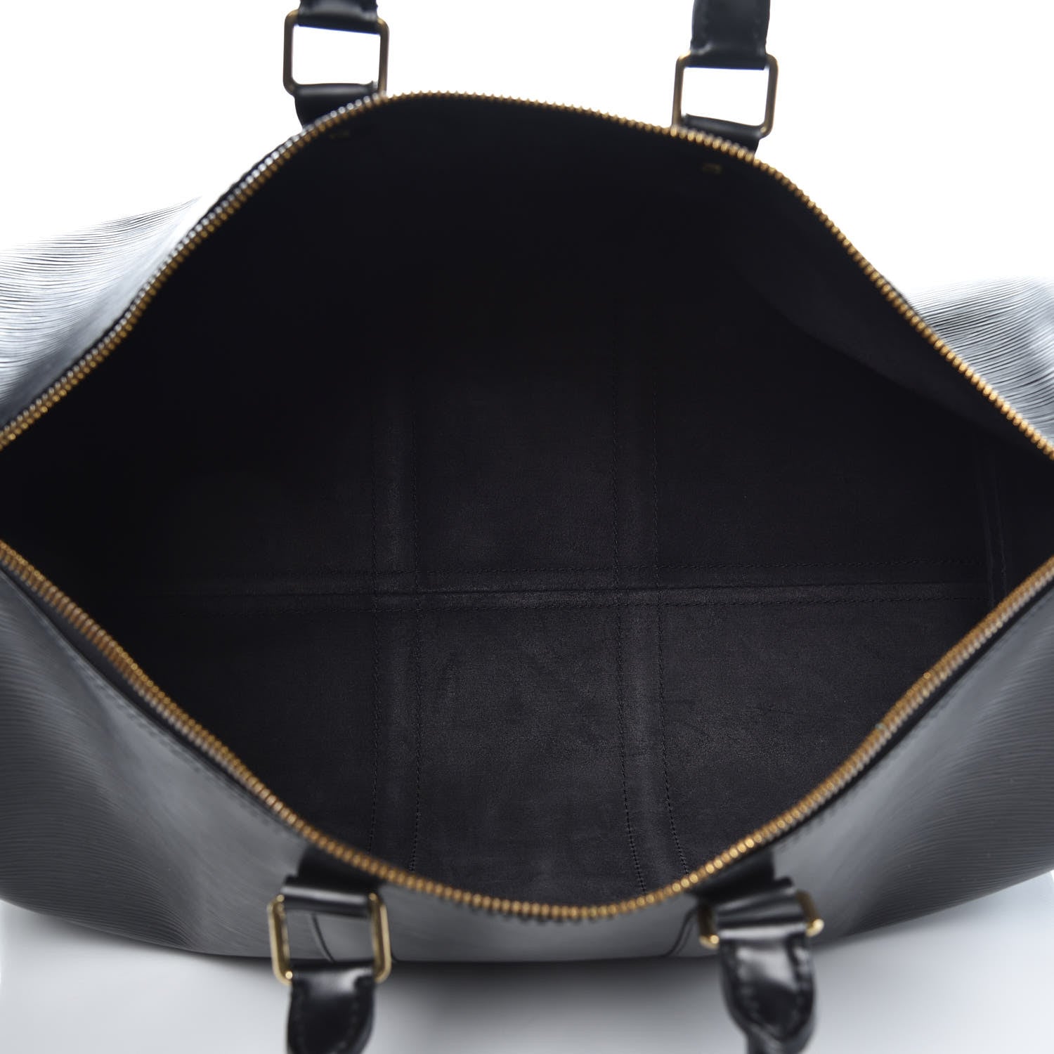 Louis Vuitton Epi Keepall 45 Black 5 of 11