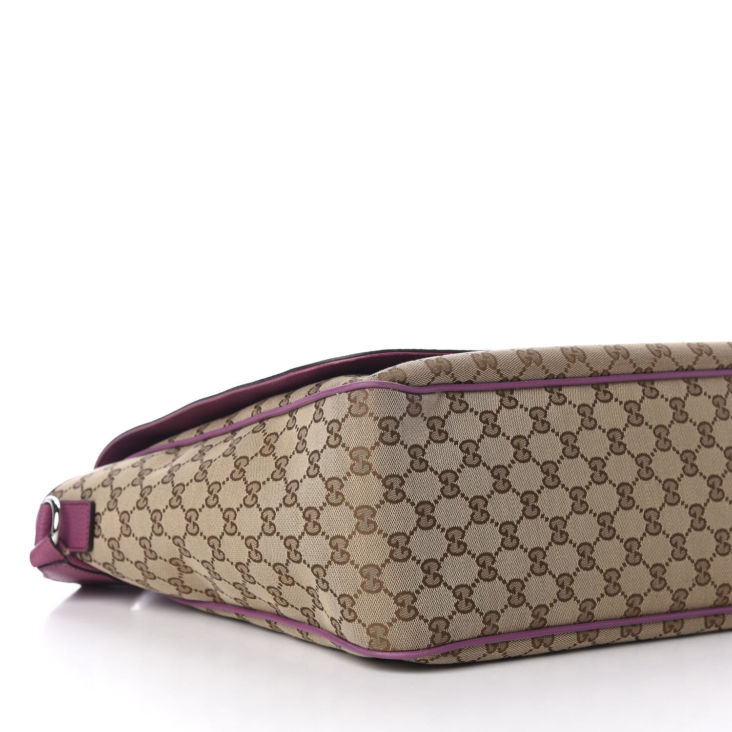 Gucci Monogram Convertible Diaper Bag Beige Peonia Flower 7 of 16